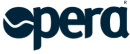 Opera logo blue